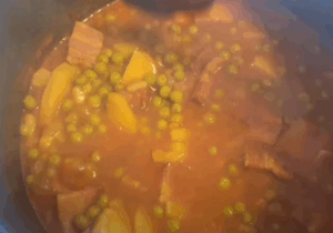 kuvanje graška sa slaninom